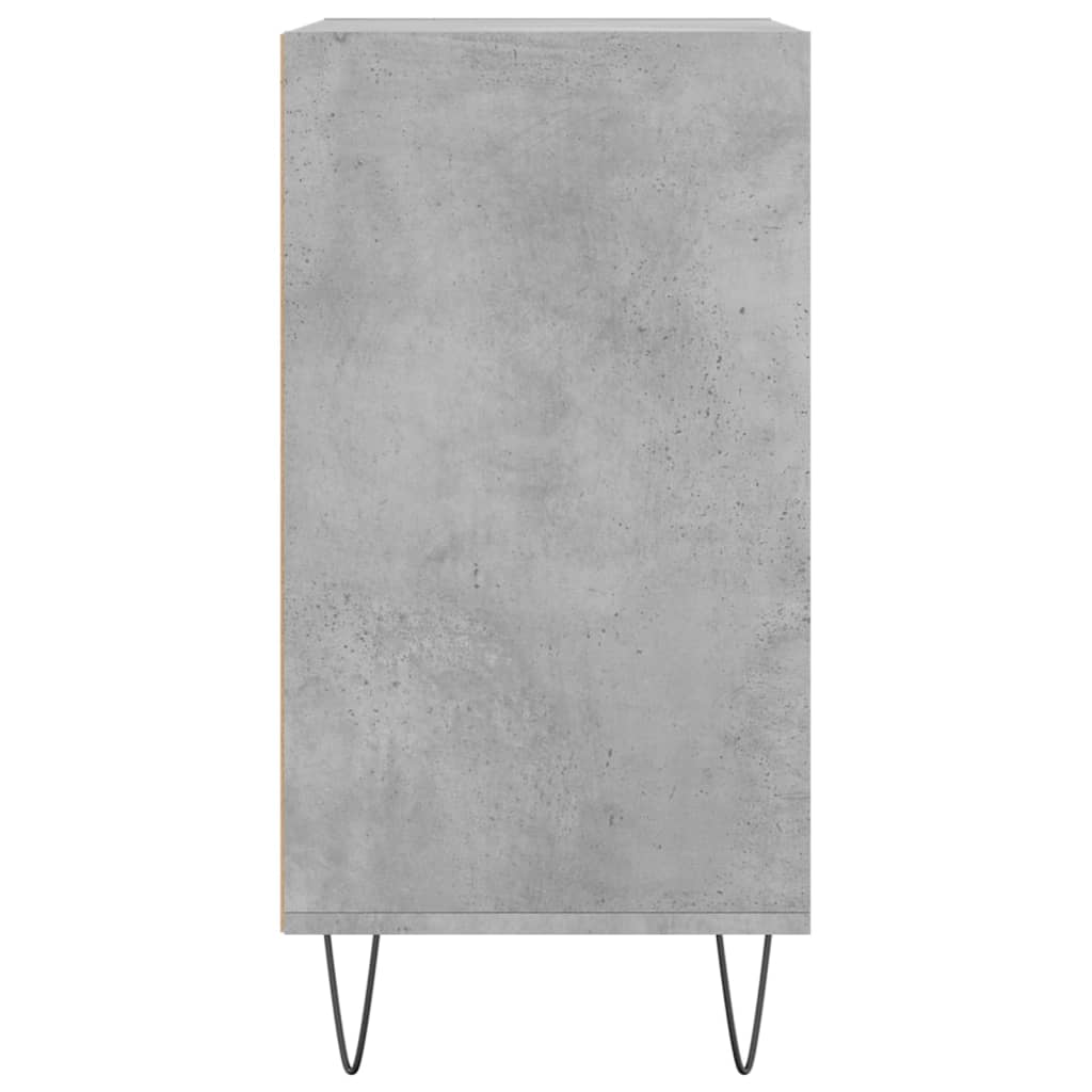 Příborník Betonově Šedý 57 X 35 X 70 Cm Kompozitní Dřevo