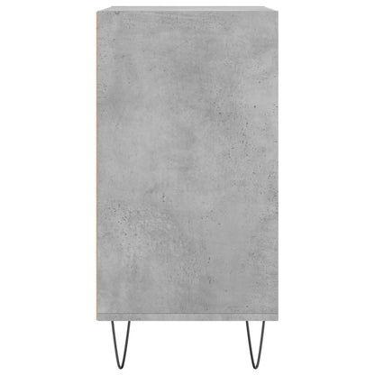 Příborník Betonově Šedý 57 X 35 X 70 Cm Kompozitní Dřevo
