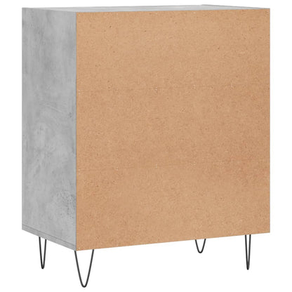 Příborník Betonově Šedý 57 X 35 X 70 Cm Kompozitní Dřevo