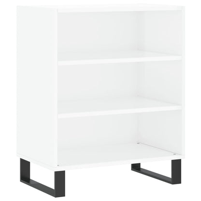 Příborník Bílý S Vysokým Leskem 57X35X70 Cm Kompozitní Dřevo