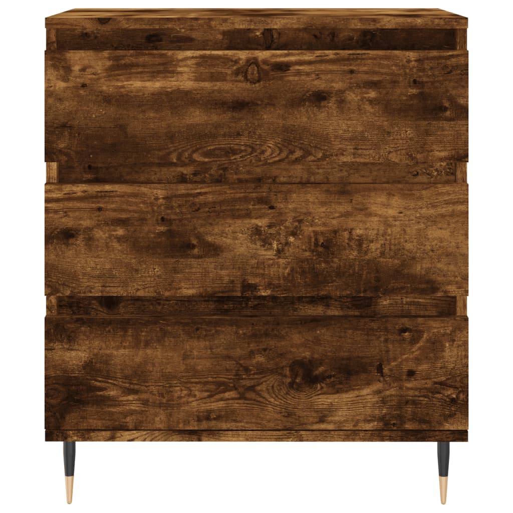 Příborník Kouřový Dub 60 X 35 X 70 Cm Kompozitní Dřevo