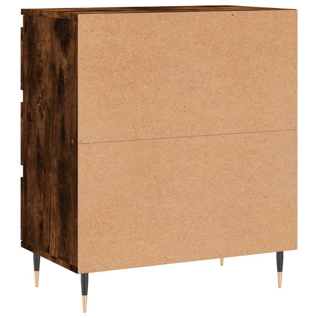 Příborník Kouřový Dub 60 X 35 X 70 Cm Kompozitní Dřevo