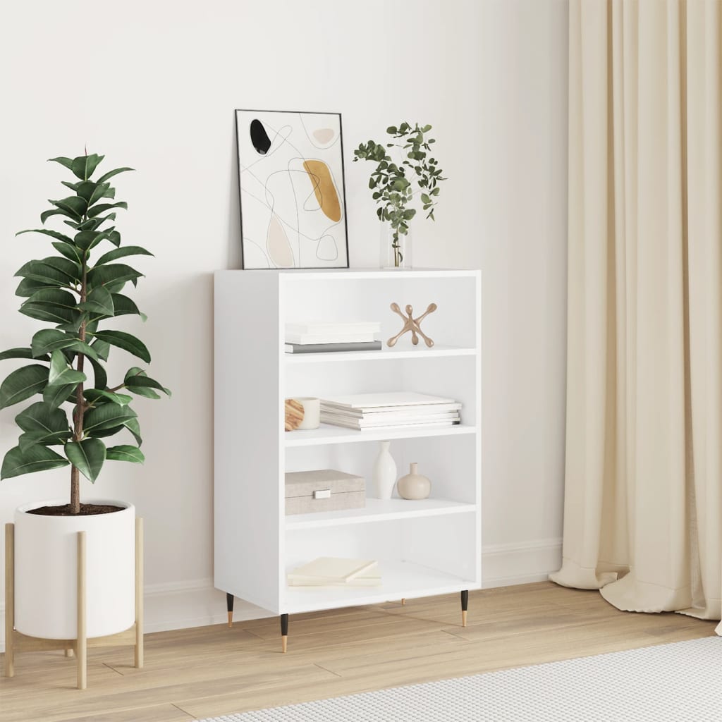 Skříň Highboard 57 X 35 X 90 Cm Kompozitní Dřevo