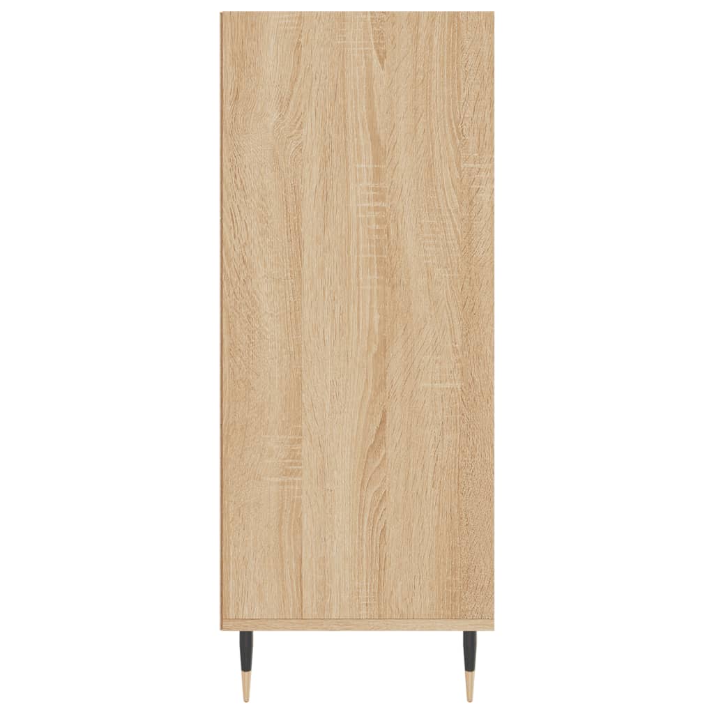 Skříň Highboard 57 X 35 X 90 Cm Kompozitní Dřevo