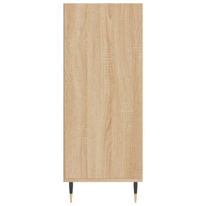 Skříň Highboard 57 X 35 X 90 Cm Kompozitní Dřevo
