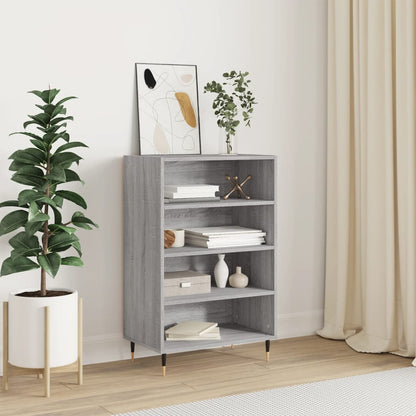 Skříň Highboard 57 X 35 X 90 Cm Kompozitní Dřevo
