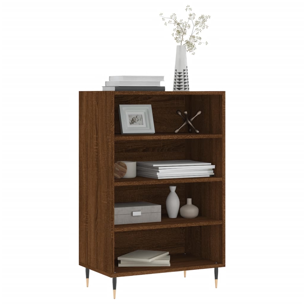 Skříň Highboard 57 X 35 X 90 Cm Kompozitní Dřevo