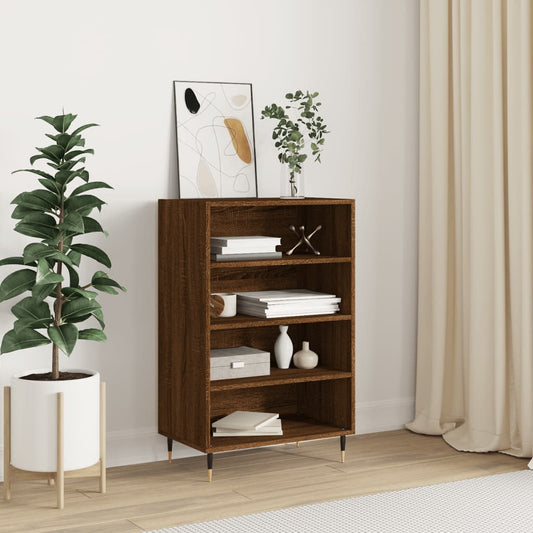 Skříň Highboard 57 X 35 X 90 Cm Kompozitní Dřevo