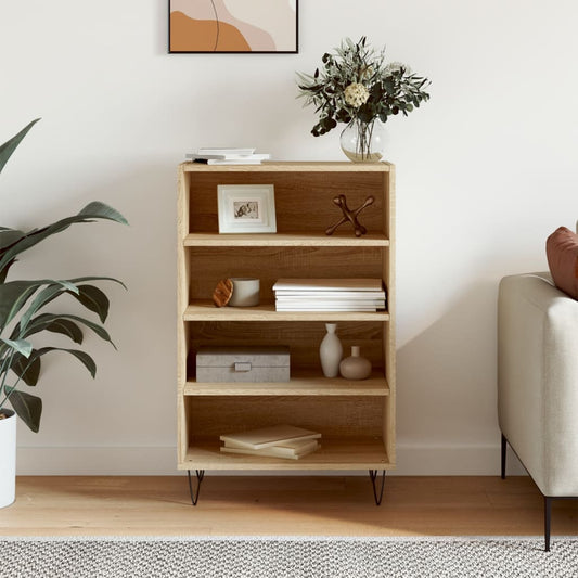 Skříň Highboard 57 X 35 X 90 Cm Kompozitní Dřevo