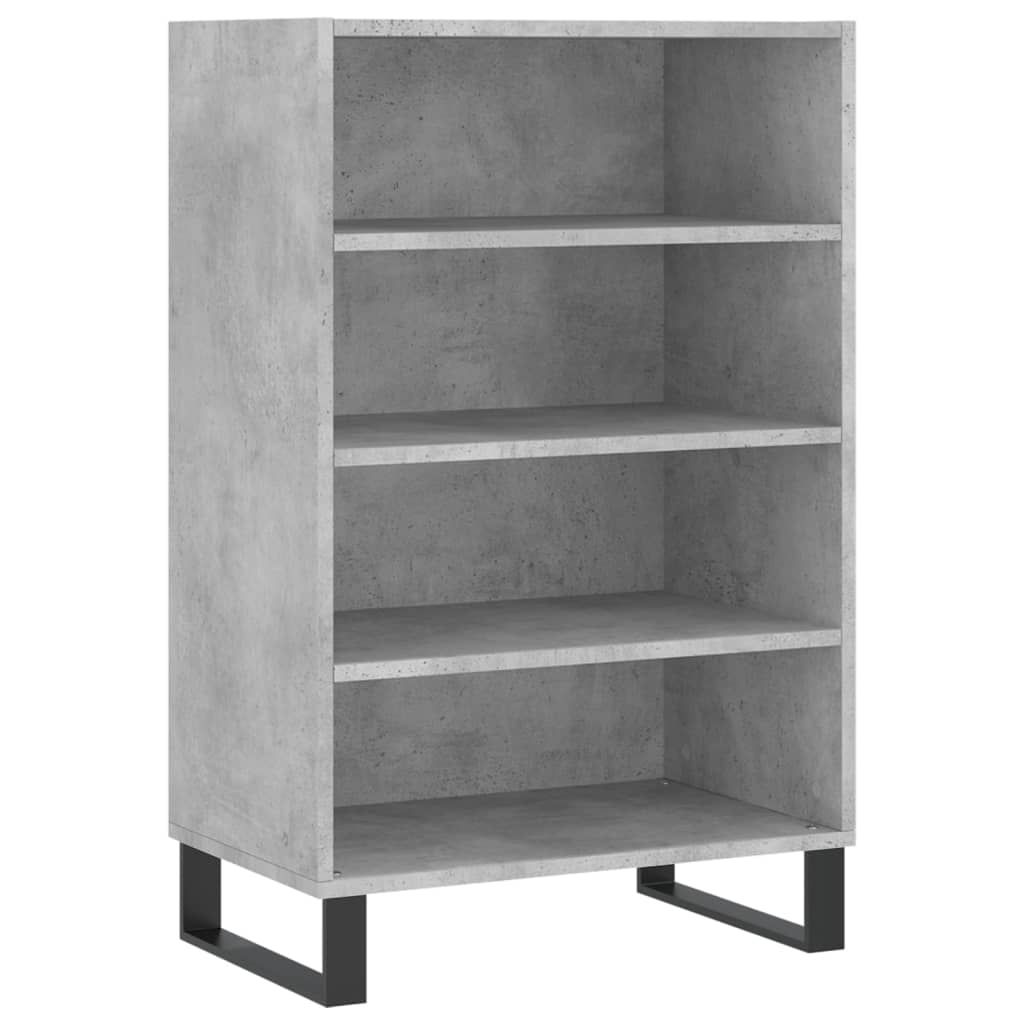 Skříň Highboard Betonově Šedá 57 X 35 X 90 Cm Kompozitní Dřevo