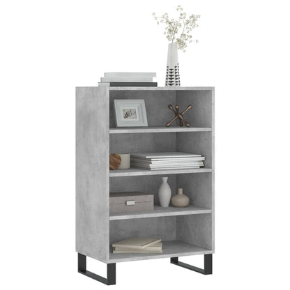 Skříň Highboard Betonově Šedá 57 X 35 X 90 Cm Kompozitní Dřevo