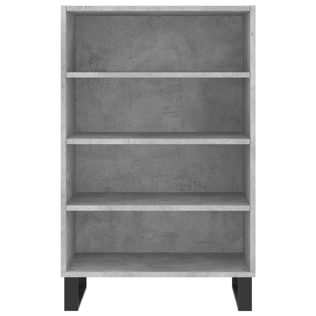Skříň Highboard Betonově Šedá 57 X 35 X 90 Cm Kompozitní Dřevo