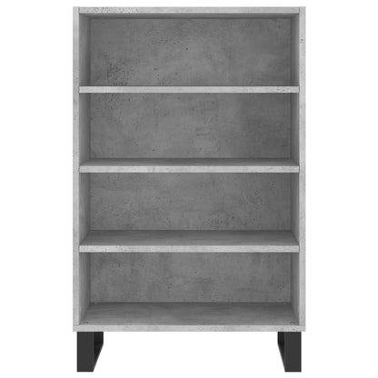 Skříň Highboard Betonově Šedá 57 X 35 X 90 Cm Kompozitní Dřevo