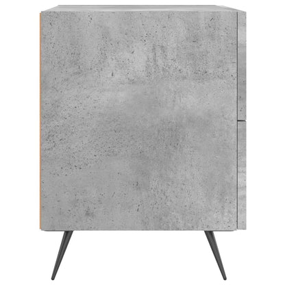 Noční Stolek Betonově Šedý 40 X 35 X 47,5 Cm Kompozitní Dřevo