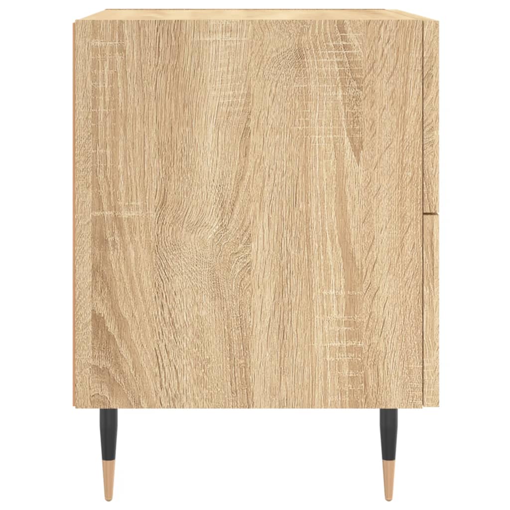 Noční Stolek Dub Sonoma 40 X 35 X 47,5 Cm Kompozitní Dřevo