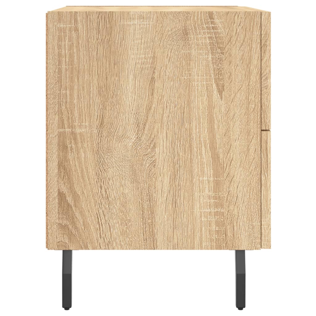 Noční Stolek Dub Sonoma 40 X 35 X 47,5 Cm Kompozitní Dřevo