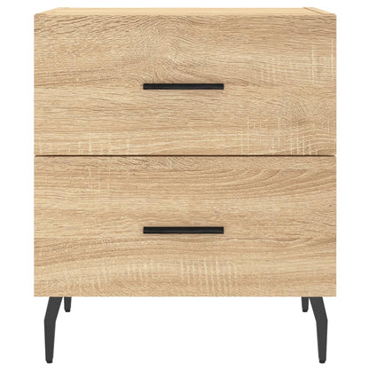 Noční Stolky 2 Ks Dub Sonoma 40 X 35 X 47,5 Cm Kompozitní Dřevo