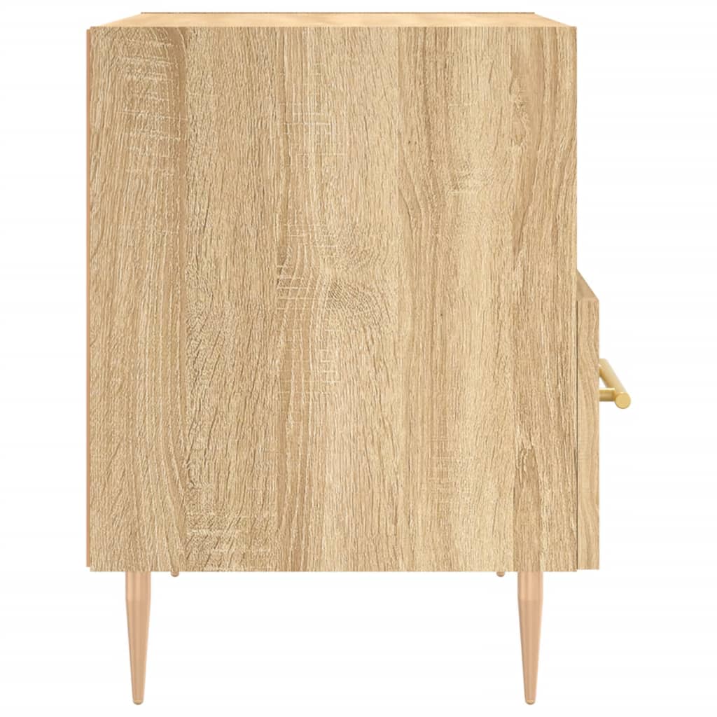 Noční Stolek Dub Sonoma 40 X 35 X 47,5 Cm Kompozitní Dřevo