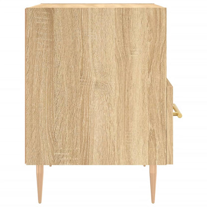 Noční Stolek Dub Sonoma 40 X 35 X 47,5 Cm Kompozitní Dřevo