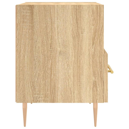 Noční Stolky 2 Ks Dub Sonoma 40 X 35 X 47,5 Cm Kompozitní Dřevo