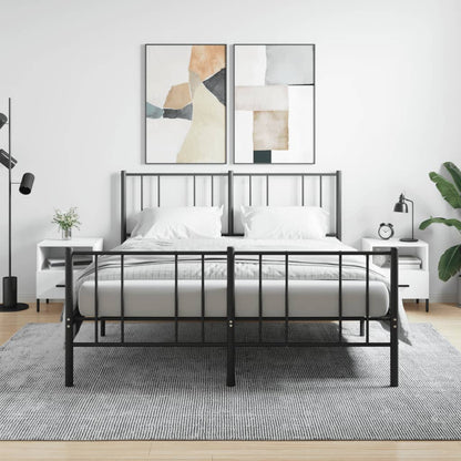 Noční Stolky 2 Ks 40X35X47,5 Cm Kompozitní Dřevo