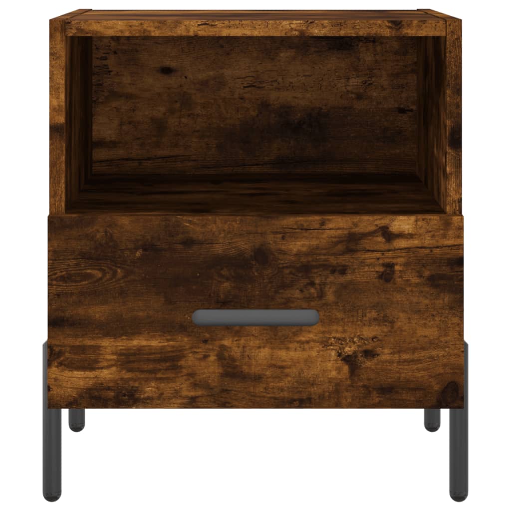 Noční Stolky 2 Ks 40X35X47,5 Cm Kompozitní Dřevo