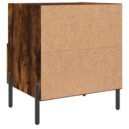 Noční Stolky 2 Ks 40X35X47,5 Cm Kompozitní Dřevo