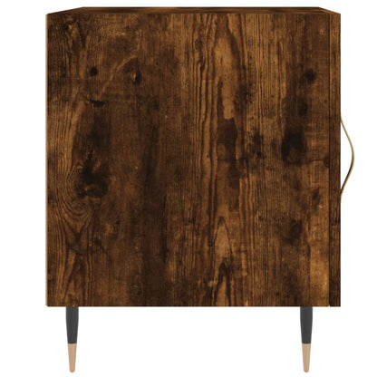 Noční Stolky 2 Ks 40 X 40 X 50 Cm Kompozitní Dřevo