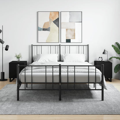 Noční Stolek 40 X 40 X 50 Cm Kompozitní Dřevo