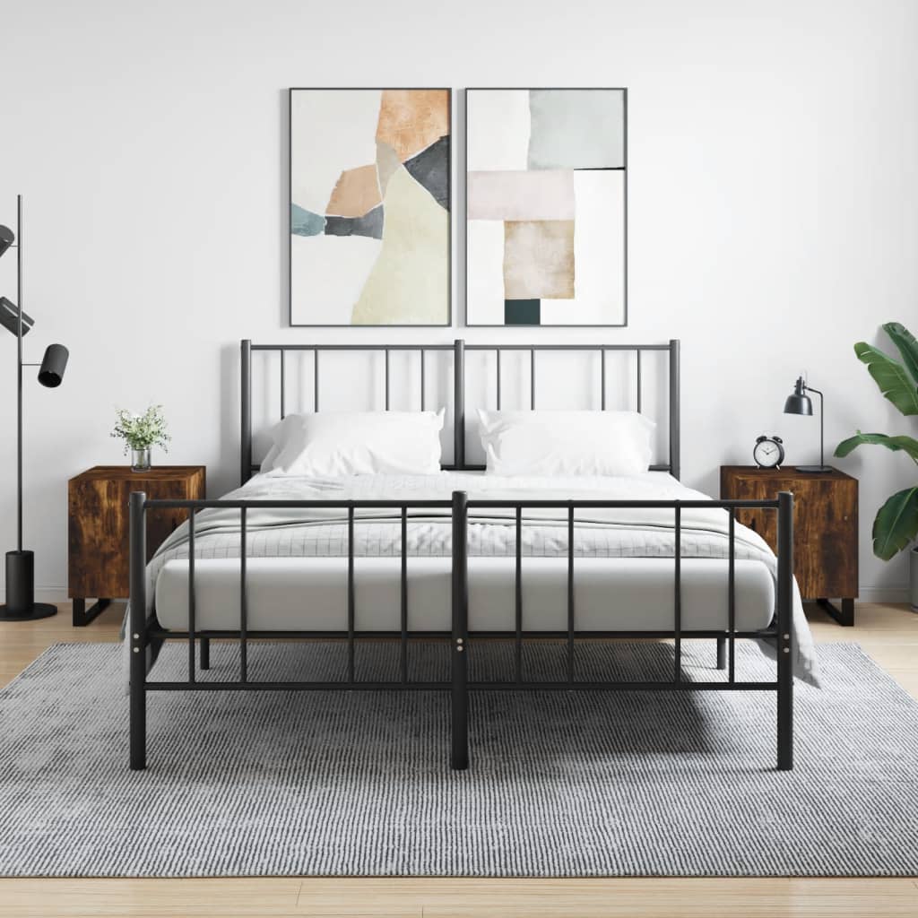 Noční Stolek 40 X 40 X 50 Cm Kompozitní Dřevo