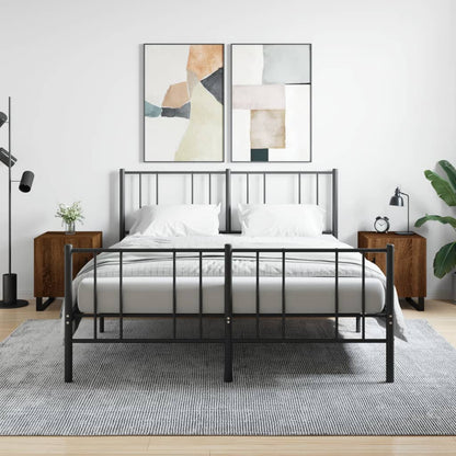 Noční Stolek 40 X 40 X 50 Cm Kompozitní Dřevo