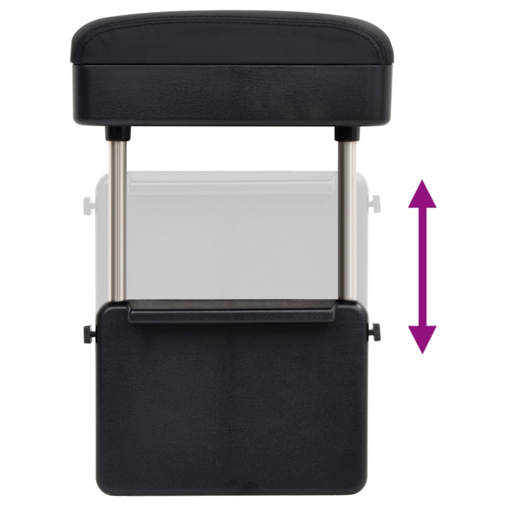 Loketní Opěrka Univerzální Černá 23 X 8 X (30–38) Cm Abs