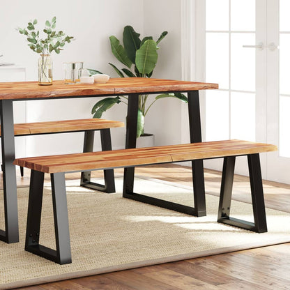 Lavice S Živou Hranou Masivní Akáciové Dřevo