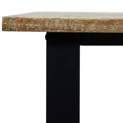 Jídelní Stůl 200 X 90 X 75 Cm Masivní Akáciové Dřevo