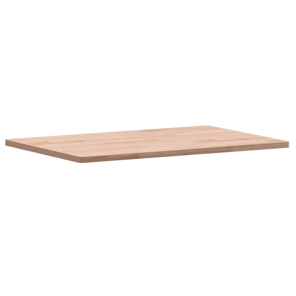 Stolní Deska 60 X 40 X 1,5 Cm Obdélníková Masivní Bukové Dřevo