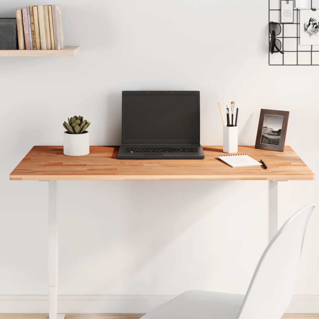 Stolní Deska Obdélníková Masivní Bukové Dřevo