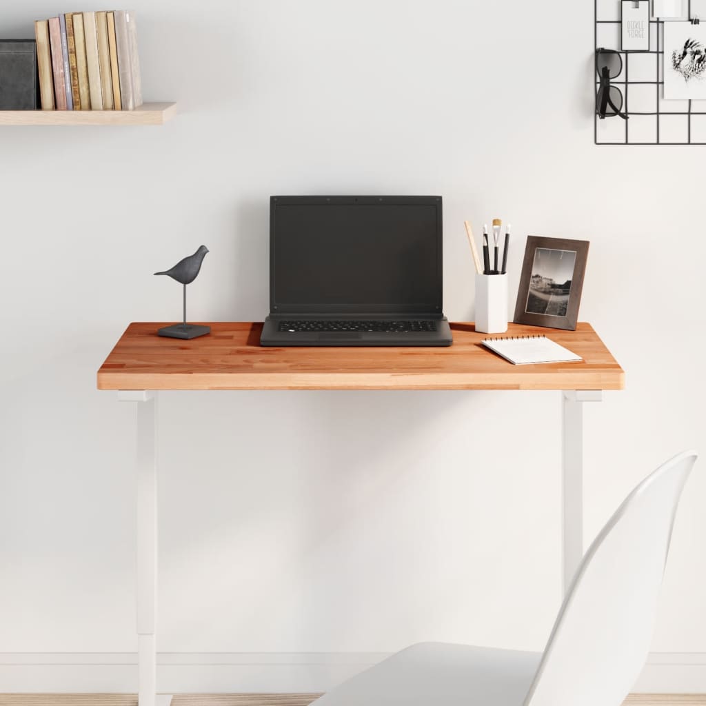 Stolní Deska Obdélníková Masivní Bukové Dřevo