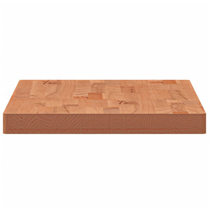 Stolní Deska 100 X 50 X 4 Cm Obdélníková Masivní Bukové Dřevo