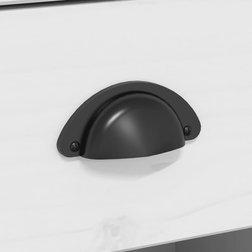 Příborník Bodo Bílý A Hnědý 115,5X44X80 Cm Masivní Borovice