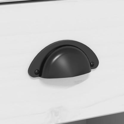 Příborník Bodo Bílý A Hnědý 115,5X44X80 Cm Masivní Borovice