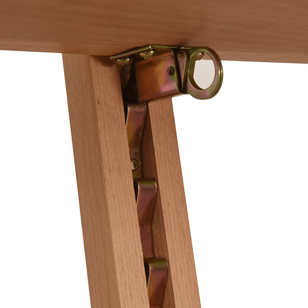 Malířský Stojan 55 X 53,5 X 178 Cm Masivní Bukové Dřevo