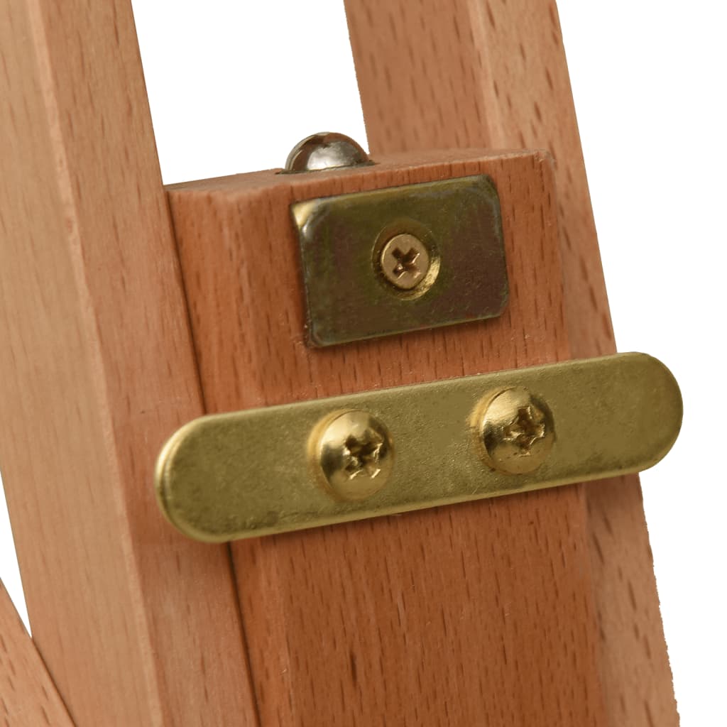 Malířský Stojan 81 X 121 X 173 Cm Masivní Bukové Dřevo