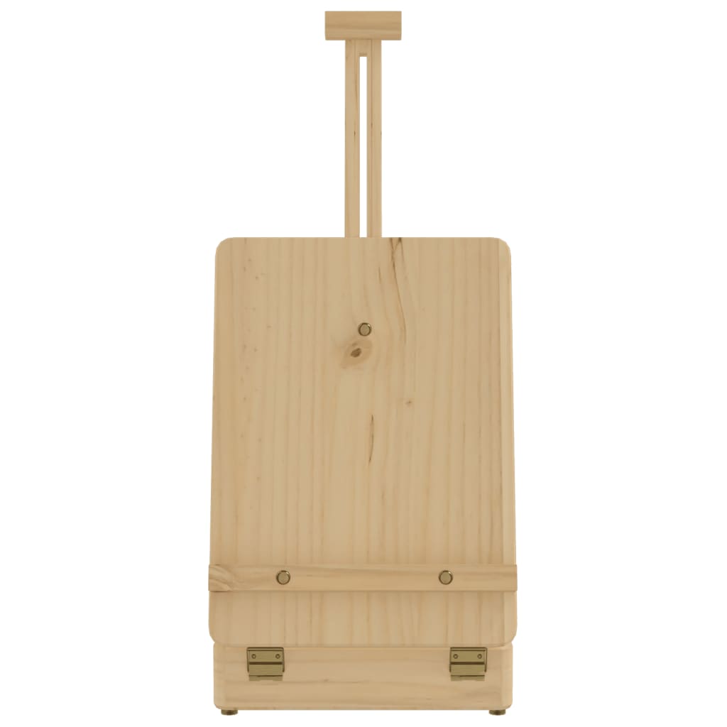 Stolní Malířský Stojan 27 X 43 X 68 Cm Masivní Borové Dřevo