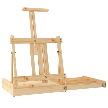 Stolní Malířský Stojan Se Zásuvkou 41,5X37X12 Cm Masivní Buk