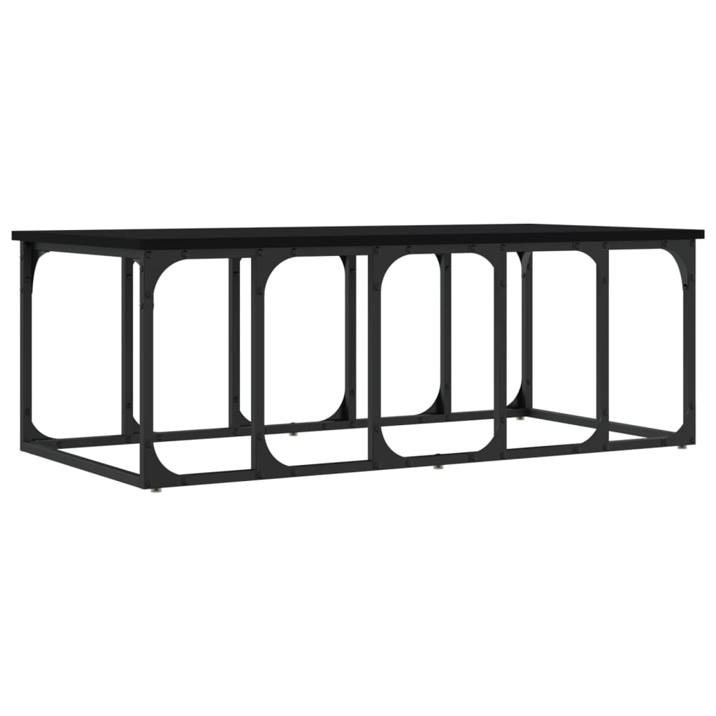 Konferenční Stolek Černý 100 X 50 X 35,5 Cm Kompozitní Dřevo