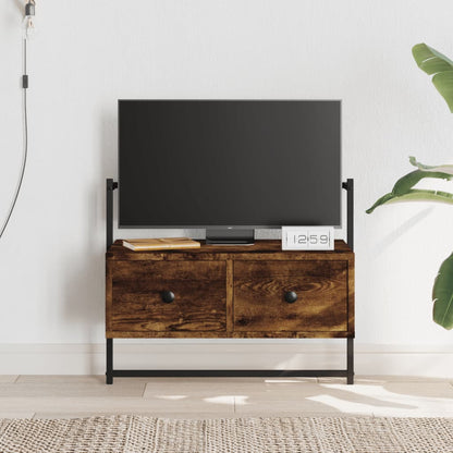 Tv Skříňka Nástěnná 100,5X30X51 Cm Kompozitní Dřevo