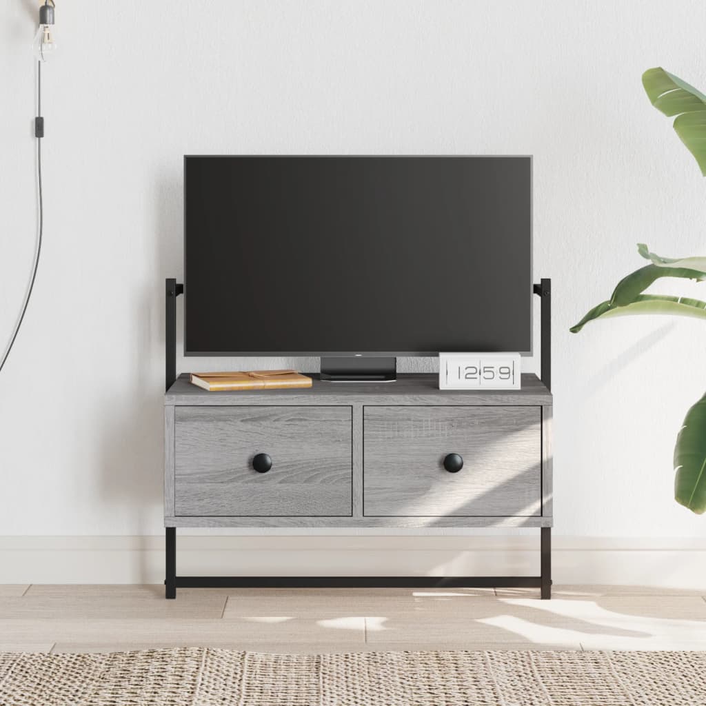 Tv Skříňka Nástěnná 100,5X30X51 Cm Kompozitní Dřevo