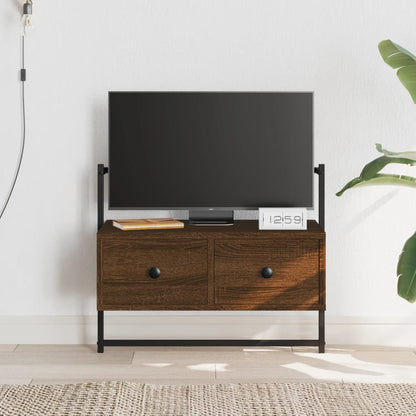 Tv Skříňka Nástěnná 100,5X30X51 Cm Kompozitní Dřevo