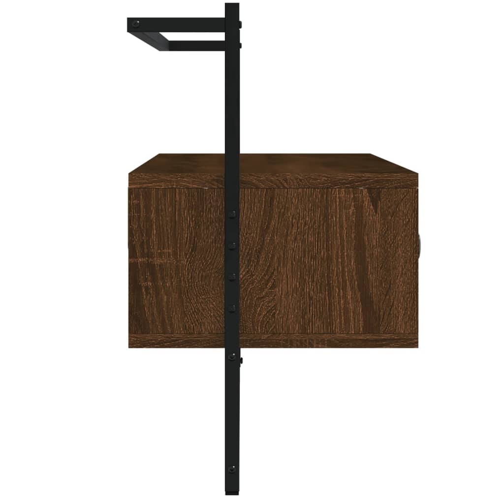 Tv Skříňka Nástěnná 100,5X30X51 Cm Kompozitní Dřevo