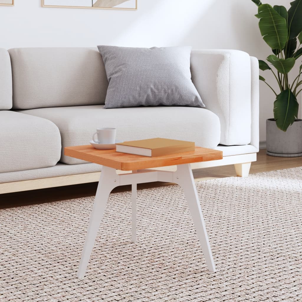 Stolní Deska Ø 50 X 1,5 Cm Kulatá Masivní Bukové Dřevo